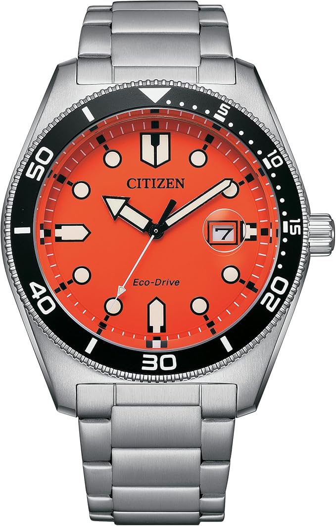 Citizen AW1760-81X Orange Eco-Drive Men's Watch - rrp £289 BNIB