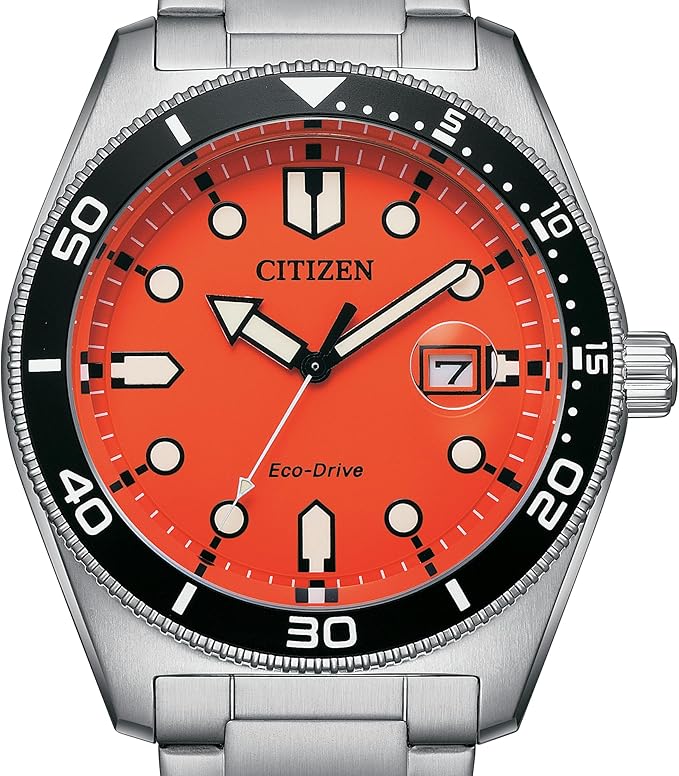 Citizen AW1760-81X Orange Eco-Drive Men's Watch - rrp £289 BNIB