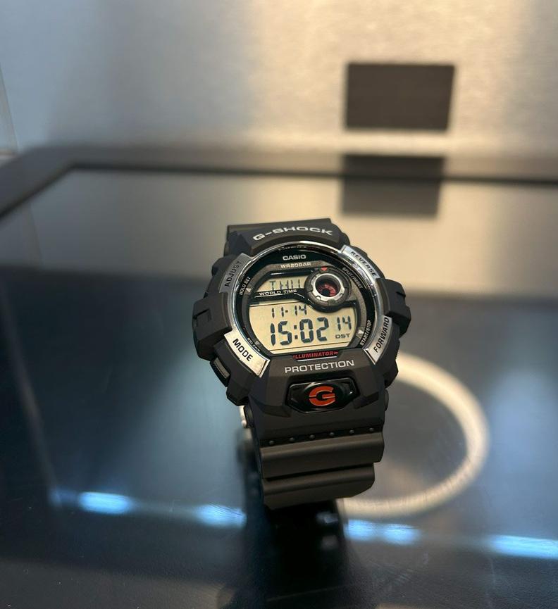 Casio G-Shock G-8900S-1ER Mens Digital Watch with Black Resin Strap BNIB