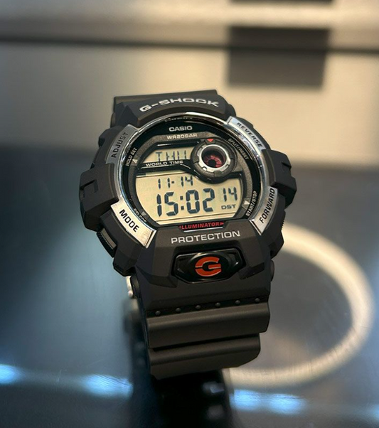 Casio G-Shock G-8900S-1ER Mens Digital Watch with Black Resin Strap BNIB