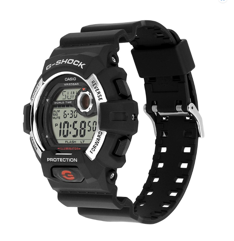 Casio G-Shock G-8900S-1ER Mens Digital Watch with Black Resin Strap BNIB