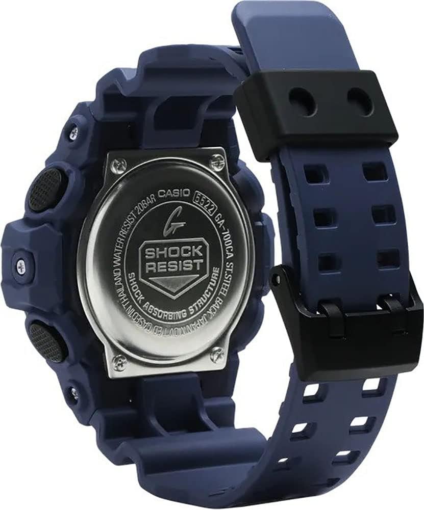 Casio G-Shock GA-700CA-2AER Digital-Analogue Mens Watch Camouflage Series - Military Blue - Chronographworld