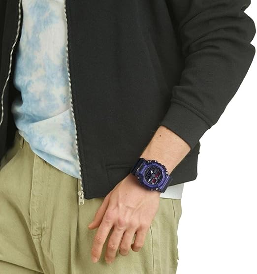 Casio G - Shock GA - 900TS - 6A Purple Analog Digital Sports Casual Men's Watch - Chronographworld