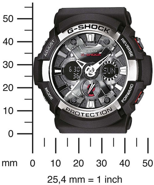 Casio G - Shock Men's GA - 200 - 1AER Analogue - Digital Sports Watch rrp £165 - Chronographworld