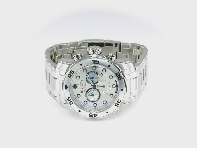 Invicta pro diver scuba 0071 mens watch 360 video