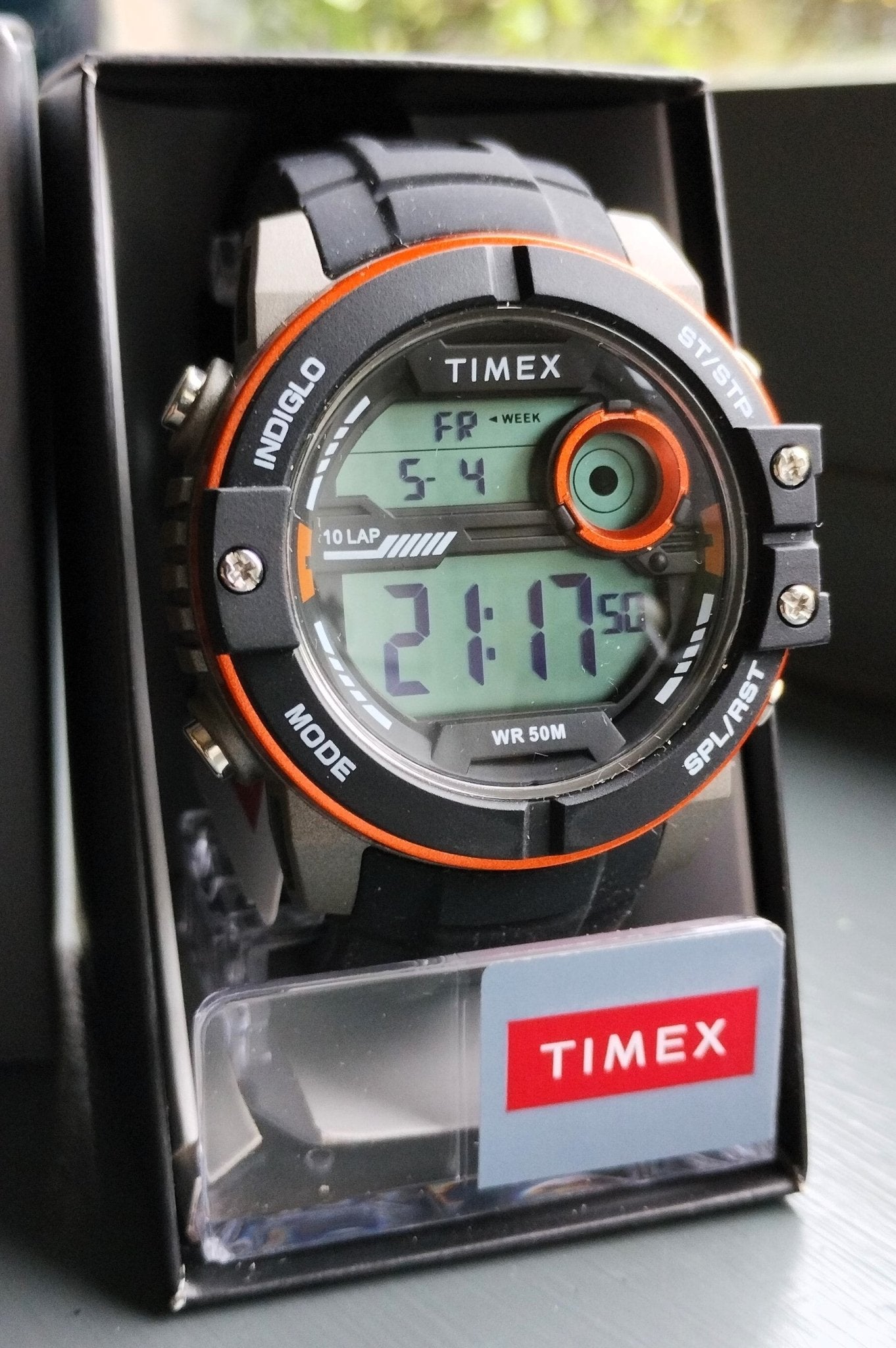 Timex TW5M34700 Men's DGTL Sphere 45 mm Chrono Silicone Strap Watch - Chronographworld