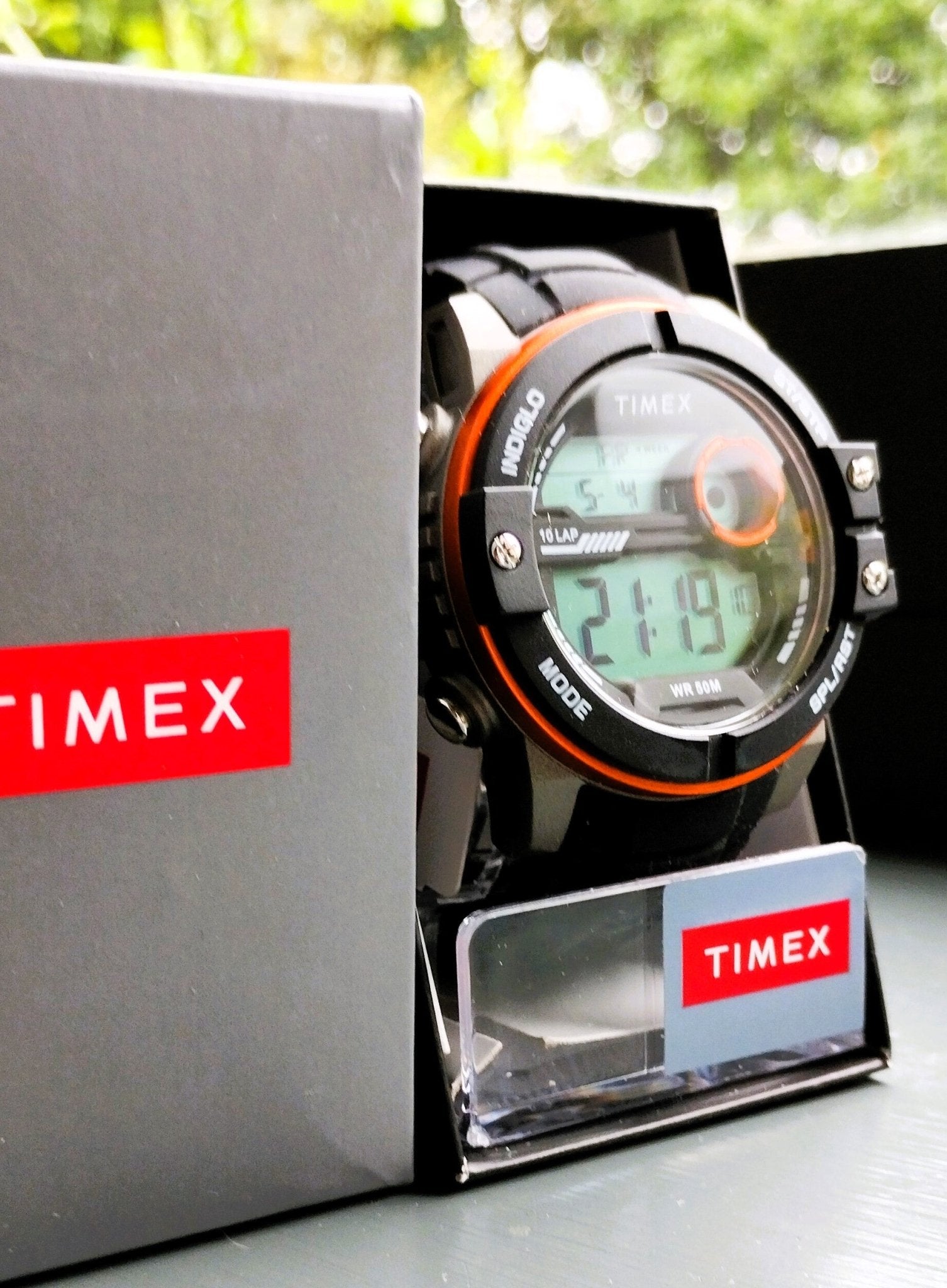 Timex TW5M34700 Men's DGTL Sphere 45 mm Chrono Silicone Strap Watch - Chronographworld