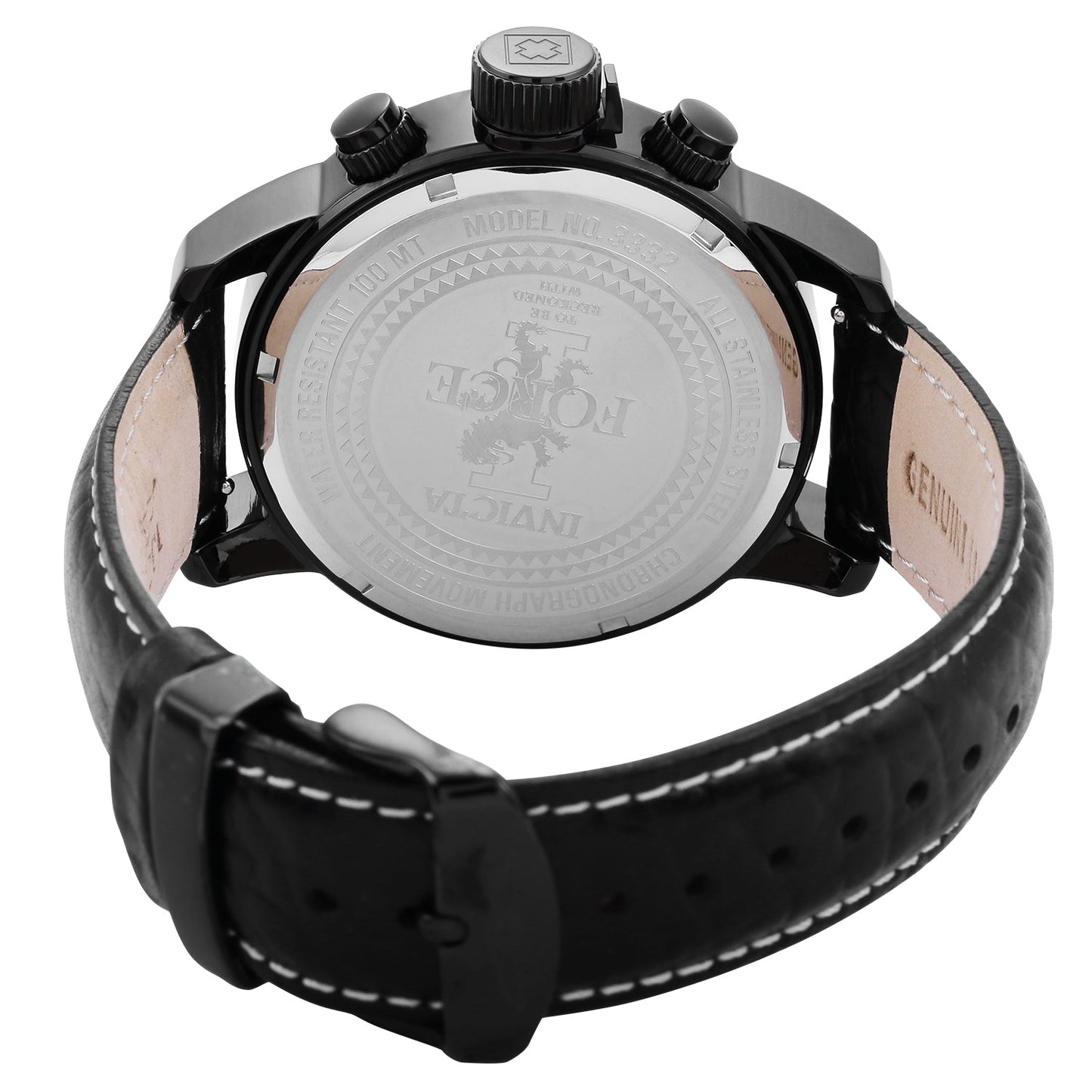 Invicta I-Force 3332 Men's Quartz Watch - back view