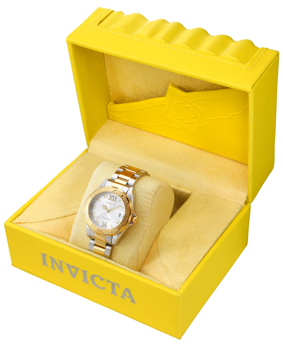 Invicta Pro Diver 12852 presented in a yellow gift box