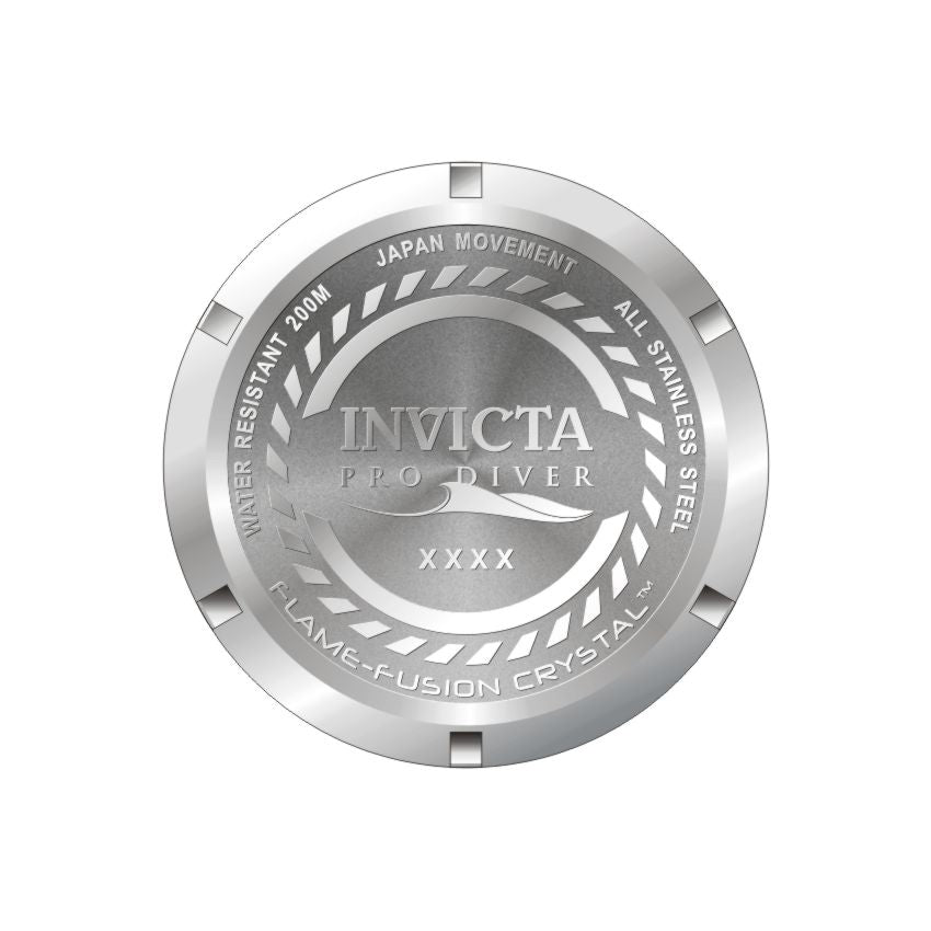 Invicta Pro Diver 1772 Men's Quartz Watch - case detail