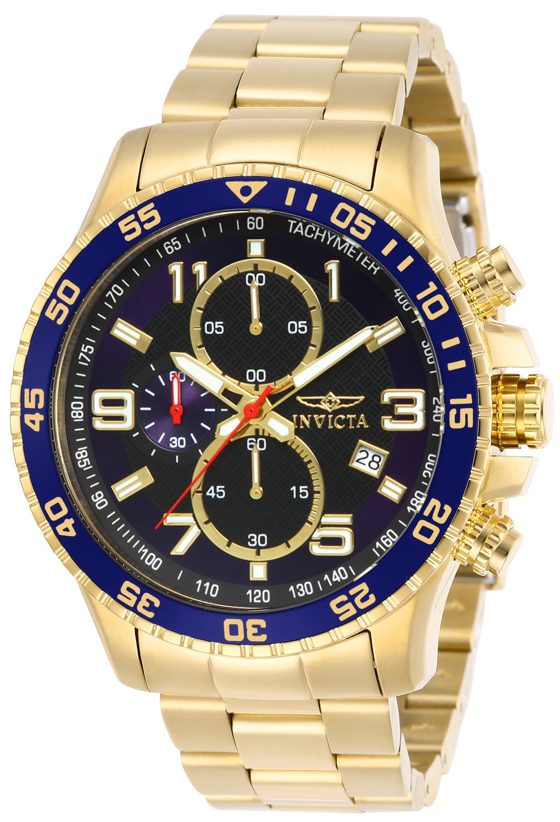 Invicta specialty collection tritnite gold best sale